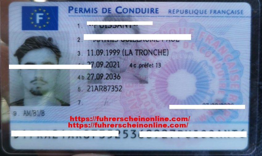 Buy a French driver's license.