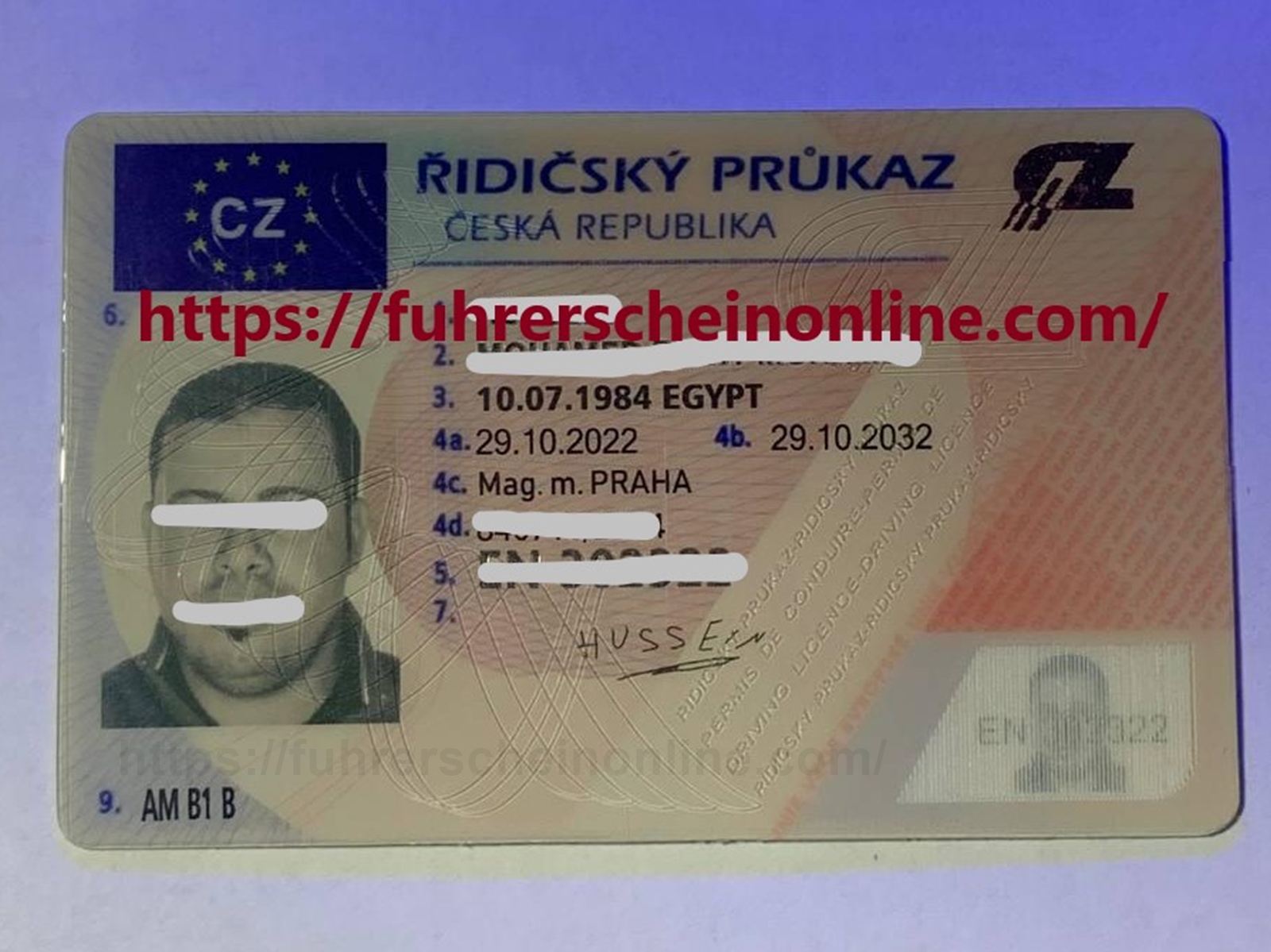 Buy a Czech Republic drivers license