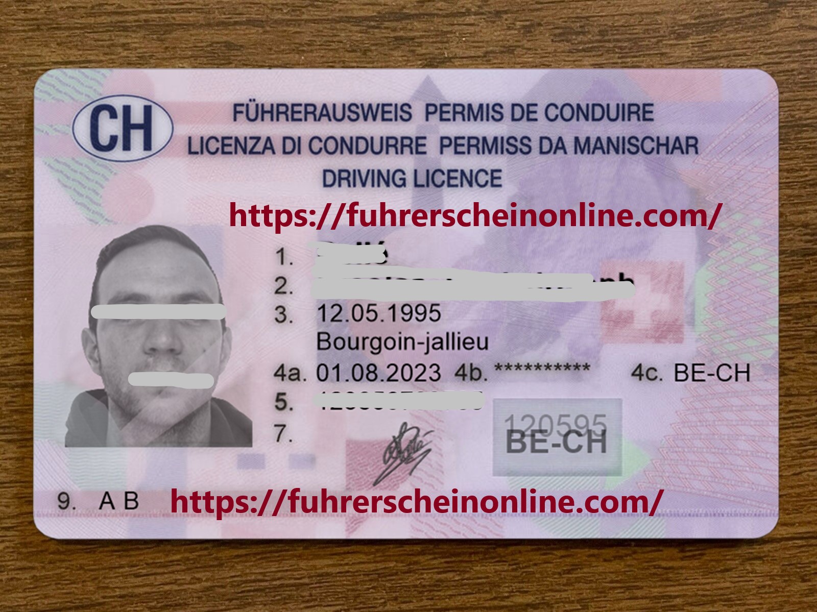Buy a Swiss driving license.