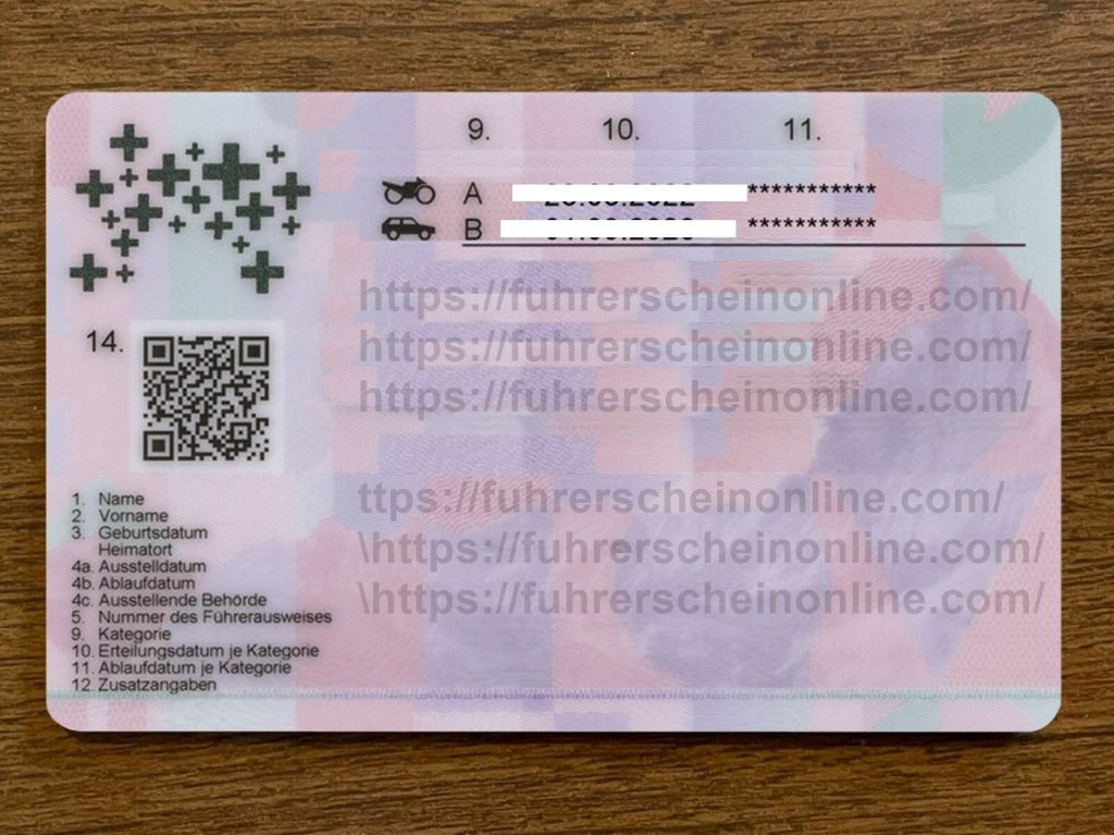 A Swiss driver's license, also known as a "Führerschein," is an official document that allows an individual to legally drive a vehicle in Switzerland. It serves as proof of the ability to operate a vehicle in compliance with Swiss traffic laws