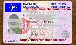 Buy a Portuguese driver's license.