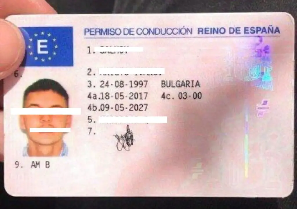 Buy Spanish driving license
