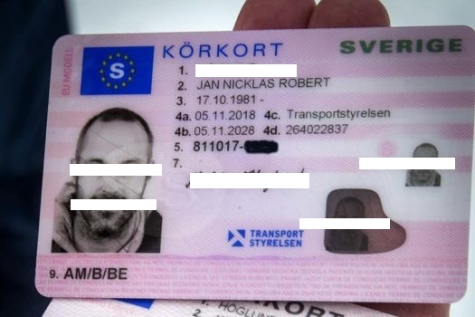 buy Swedish driver's license